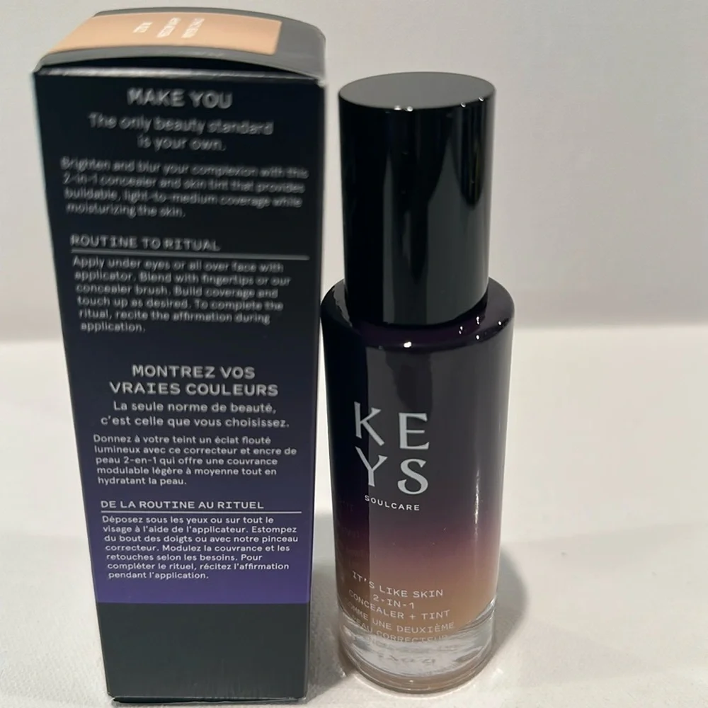KEYS Soulcare 2 in 1 It’s like Skin Concealer + Tint - 10 fl. oz.